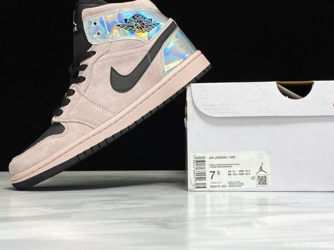 BQ6472-602 Jordan Iridescent Dirty Air Powder Mid 1 (W) 0825